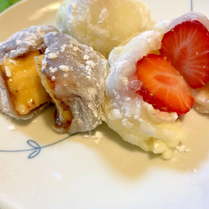 パンナコッタ入りフルーツ大福 レシピ 作り方 By Kinako39 楽天レシピ